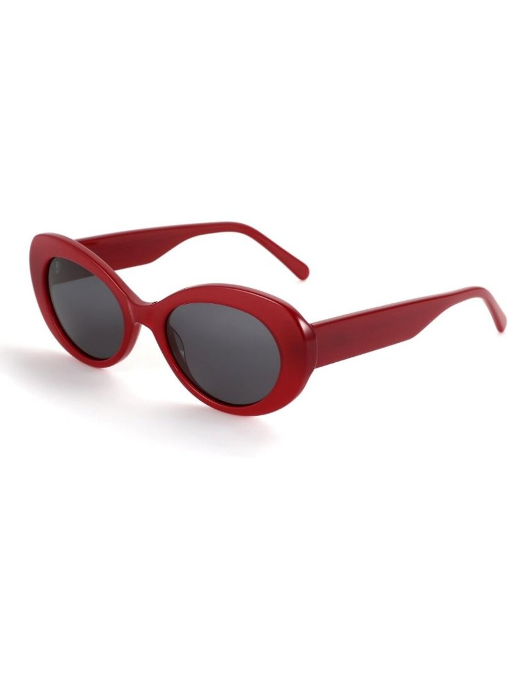 Stylish Oval Polarized Sunglasses for Women | Retro Acetate Shades, UV